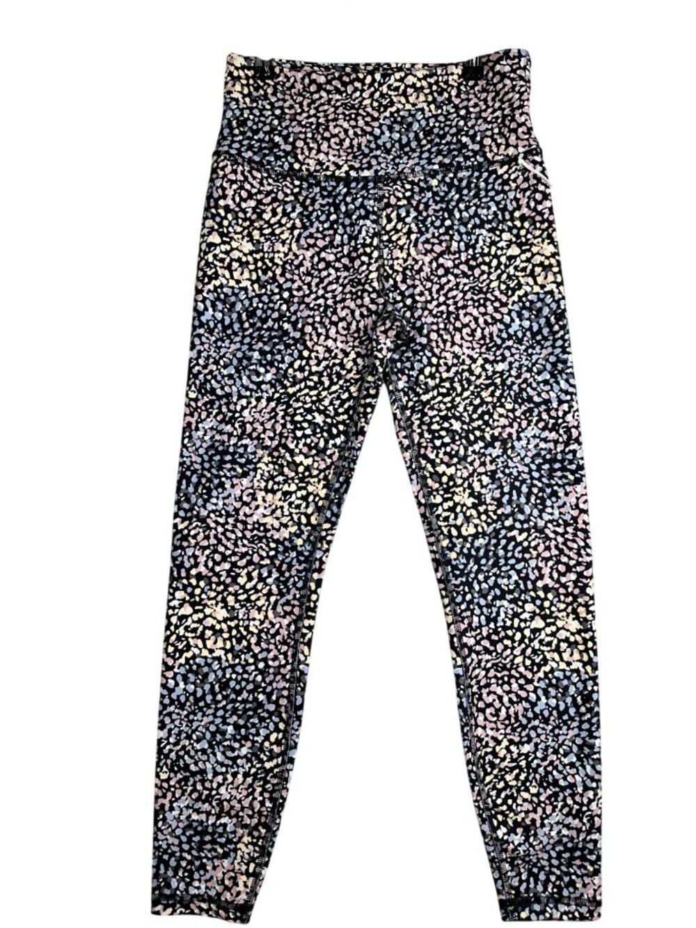 Balance Collection Leggings Womens Medium Multi-Color Dry-Wik Stretch Athletic - Picture 3 of 9